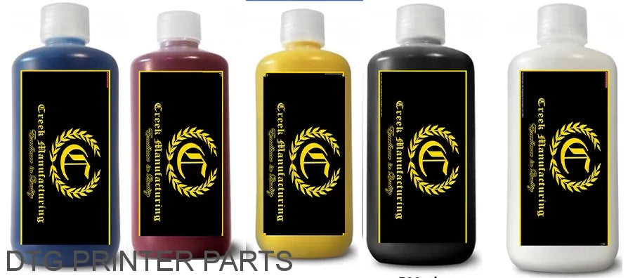 Creek Manufacturing E Series LOW VISCOSITY (LV2) VIVID BULK DTG Ink-DTG Printer Parts